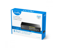 Cudy 10p FS1010P (8x10/100Mbit PoE+, 2x100Mbit) - 1189162 - zdjęcie 5